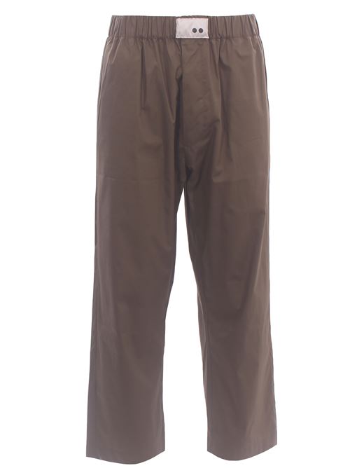 Pantaloni in popeline di cotone THE M.. | PEG102OLIVA
